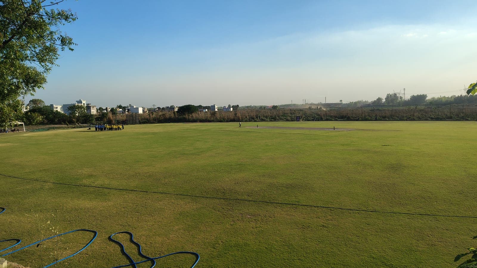Cricket training session at Prakash Sports Academy